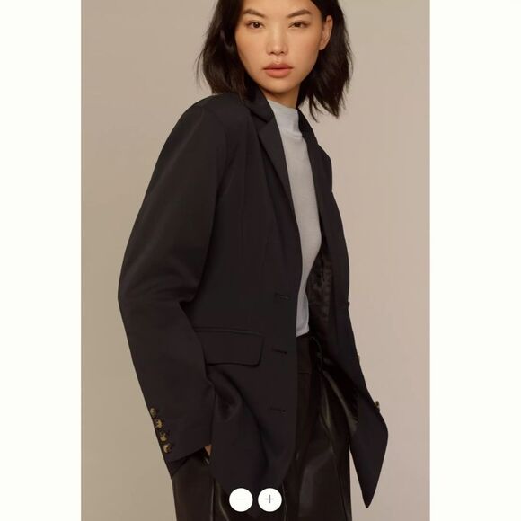 By Anthropologie Sculpted Blazer - Picture 4 of 10